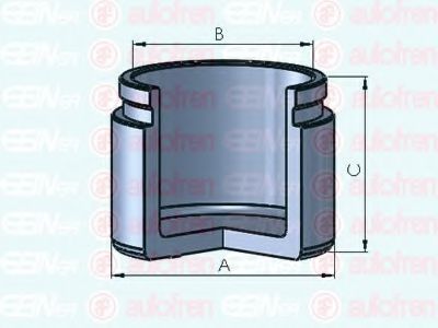 Поршень, корпус скобы тормоза AUTOFREN SEINSA D025410