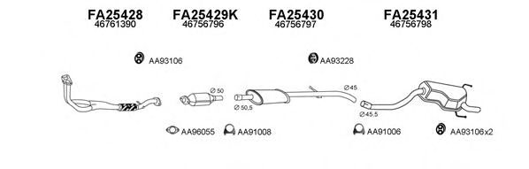 Система выпуска ОГ VENEPORTE 250148