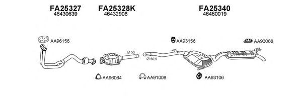 Система выпуска ОГ VENEPORTE 250264