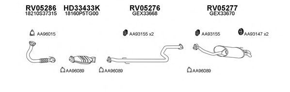 Система выпуска ОГ VENEPORTE 330076