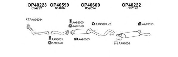 Система выпуска ОГ VENEPORTE 400194