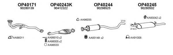 Система выпуска ОГ VENEPORTE 770086