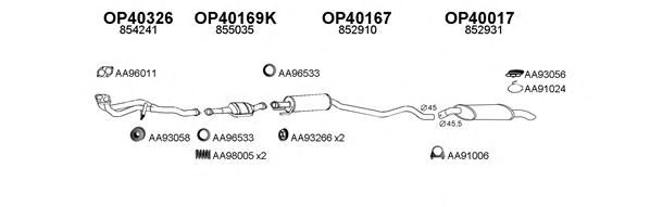 Система выпуска ОГ VENEPORTE 770146