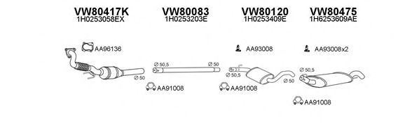 Система выпуска ОГ VENEPORTE 800071