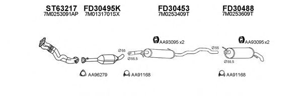 Система выпуска ОГ VENEPORTE 800595