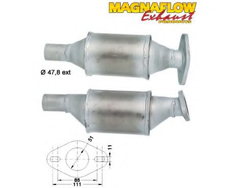 Катализатор MAGNAFLOW 81866D