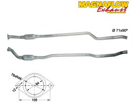 Катализатор MAGNAFLOW 80947D