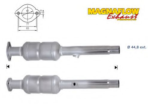 Катализатор MAGNAFLOW 68811