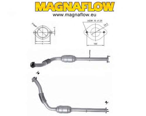 Катализатор MAGNAFLOW 69801D