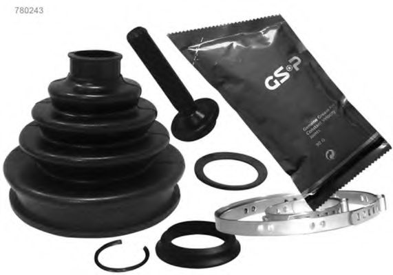 Монтажный комплект, сильфон приводного вала GSP 780243