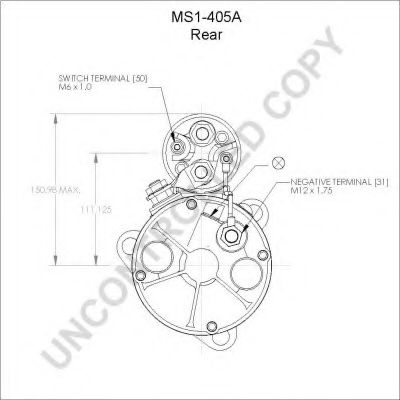Стартер 555 701126
