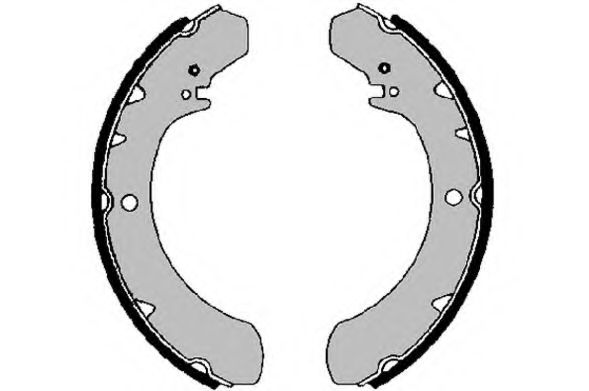Комплект тормозных колодок RAICAM 2539