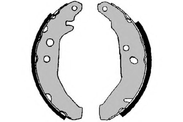 Комплект тормозных колодок, стояночная тормозная система RAICAM 7164RP