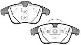 Комплект тормозных колодок, дисковый тормоз RAICAM 24124
