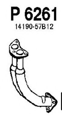 Труба выхлопного газа MTS 10138