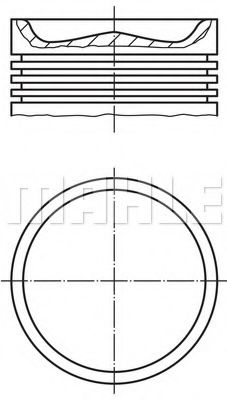 Поршень PERFECT CIRCLE 56 15268 0