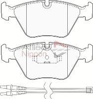 Комплект тормозных колодок, дисковый тормоз COMLINE ADB21091
