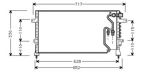 Конденсатор, кондиционер ASHUKI H559-24