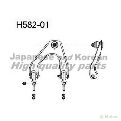 Рычаг независимой подвески колеса, подвеска колеса ASHUKI H582-01