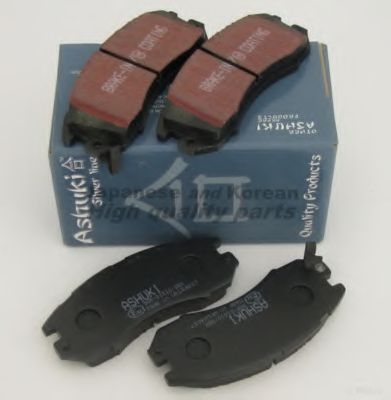 Комплект тормозных колодок, дисковый тормоз ASHUKI S011-08A