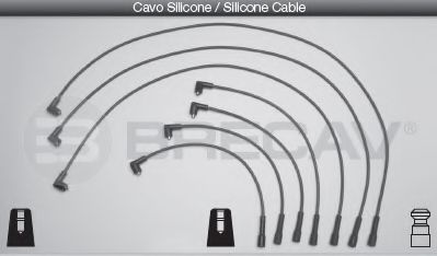 Комплект проводов зажигания BRECAV 33521