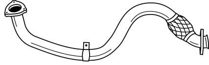 Труба выхлопного газа SIGAM 60165