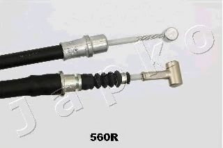 Трос, стояночная тормозная система ASHIKA BC560R