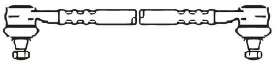 Поперечная рулевая тяга FRAP 137
