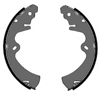 Комплект тормозных колодок VEMA 84174