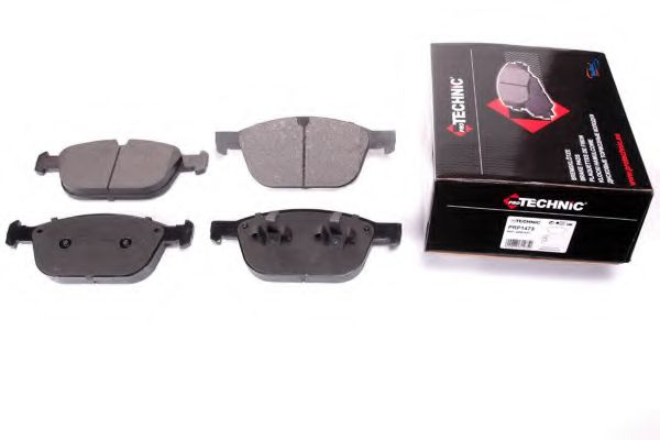 Комплект тормозных колодок, дисковый тормоз PROTECHNIC PRP1475