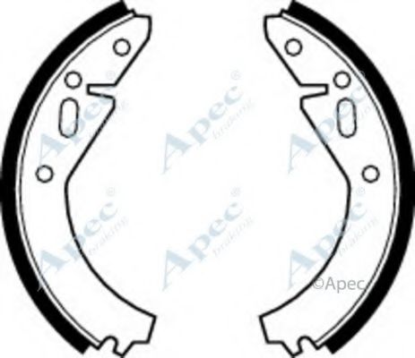 Тормозные колодки APEC braking SHU12