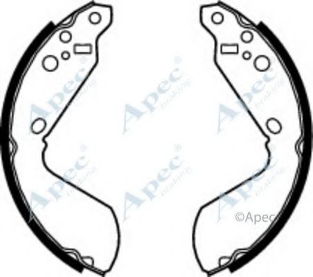 Тормозные колодки APEC braking SHU519