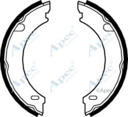 Тормозные колодки APEC braking SHU548