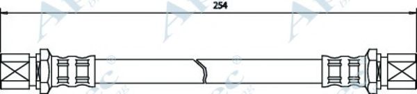 Тормозной шланг APEC braking HOS3025