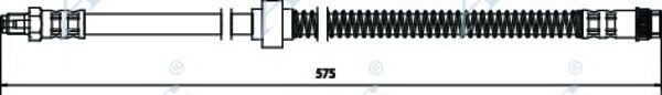 Тормозной шланг APEC braking HOS3398