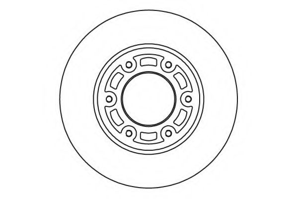 Тормозной диск MOTAQUIP LVBD1072Z