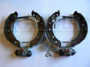 Комплект тормозных колодок LUCAS GSK1138