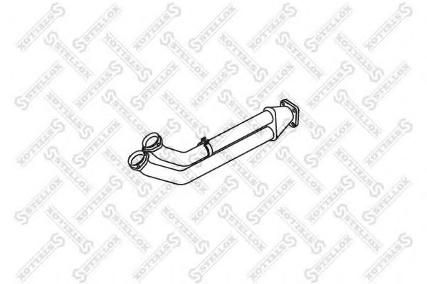 Труба выхлопного газа SAMPA 200231