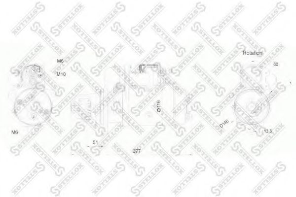 Стартер STELLOX 88-02042-SX