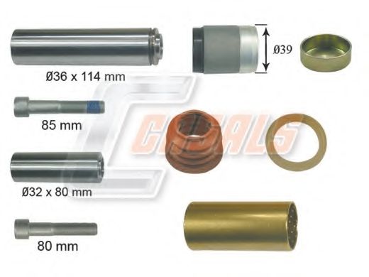 Ремкомплект, тормозной суппорт CASALS MD425