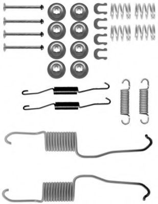 Комплектующие, тормозная колодка HELLA PAGID 8DZ 355 200-891