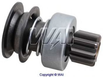 Привод с механизмом свободного хода, стартер WAIglobal 54135