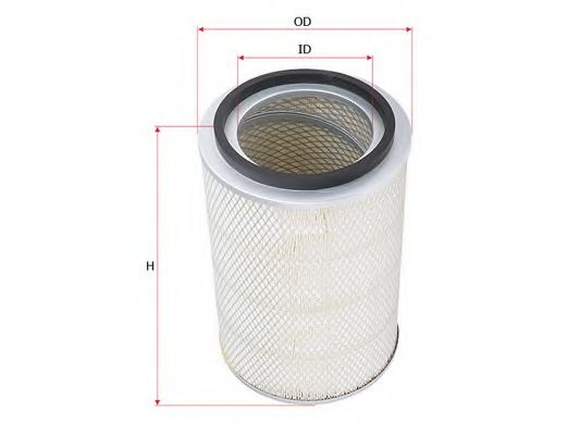 Воздушный фильтр SAKURA  Automotive A1306