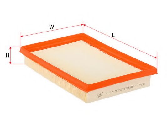 Воздушный фильтр SAKURA  Automotive A-2816