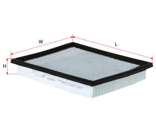 Фильтр, воздух во внутренном пространстве SAKURA  Automotive CA-5676