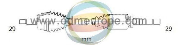 Приводной вал ODM-MULTIPARTS 18-062710