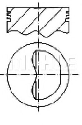 Поршень METAL LEVE P9056