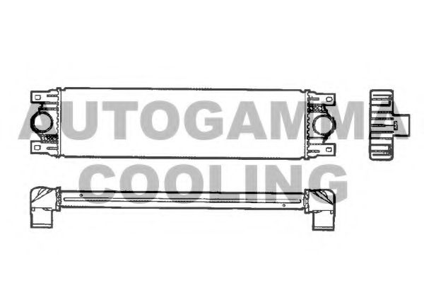 Интеркулер AUTOGAMMA 101499