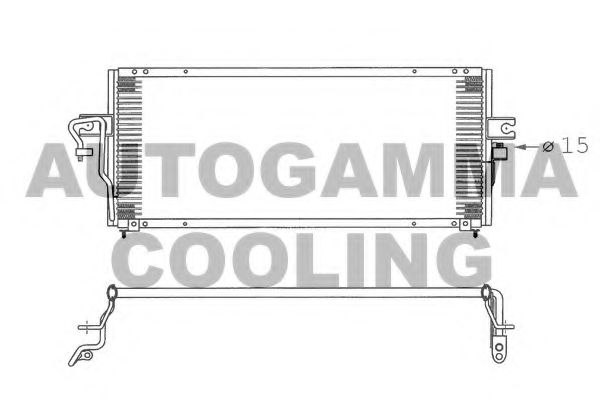 Конденсатор, кондиционер AUTOGAMMA 102717