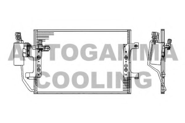 Конденсатор, кондиционер AUTOGAMMA 103467